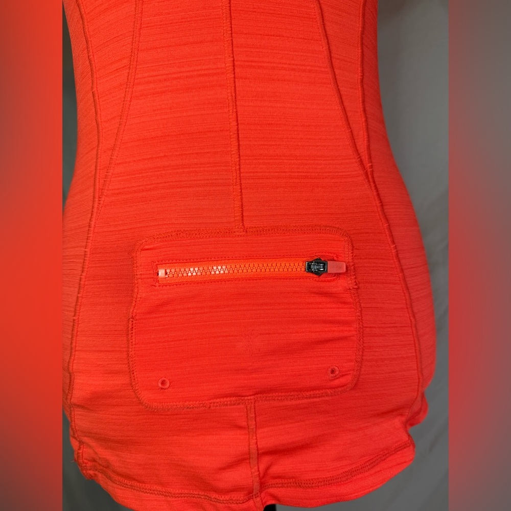 Athleta Pacifica UPF Tank‎ Top – Vibrant Orange 🧡 - Picture 8 of 8
